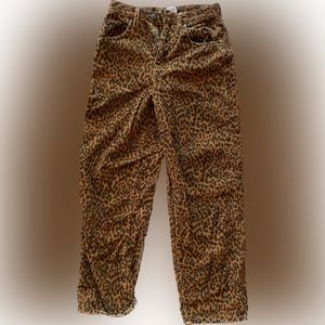 High waisted, baggy, Urban Outfitter cords